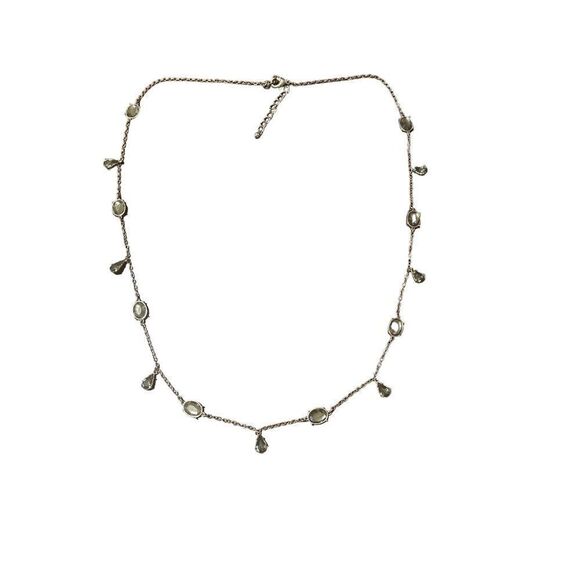 Vintage Chico’s silver tone 40”+4” necklace - Picture 1 of 5